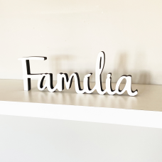 Escultura de Mesa Família - Branco